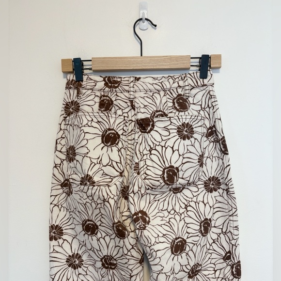 Reformation Sunny floral-print jeans , sz : 4 - Picture 7 of 13